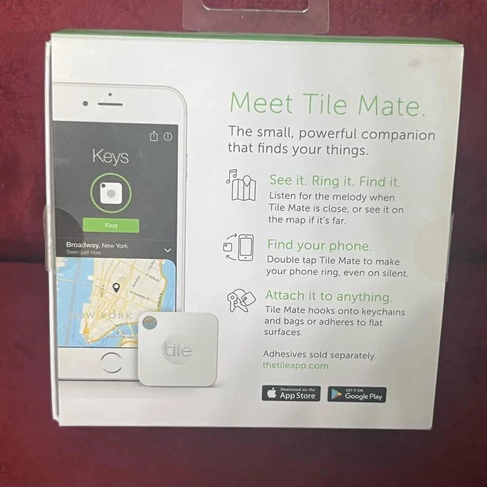 👑✅PRICE FIRM✅ Tile Mate Bluetooth Slim 4Pack Tracker Set-BRAND NEW!